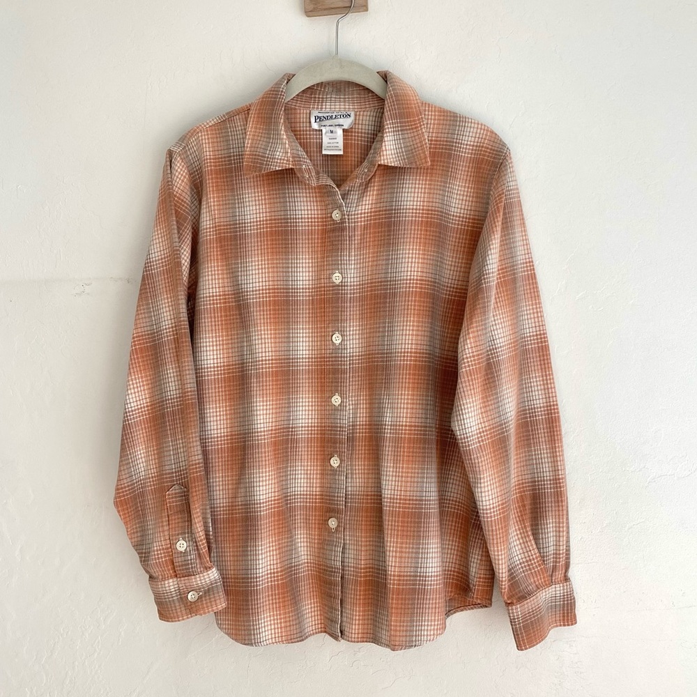 Pendleton Vintage Cotton Plaid Flannel - image 5